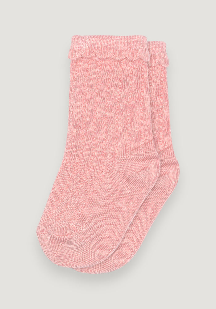 Șosete extrafine din bambus - Liva Silver Pink