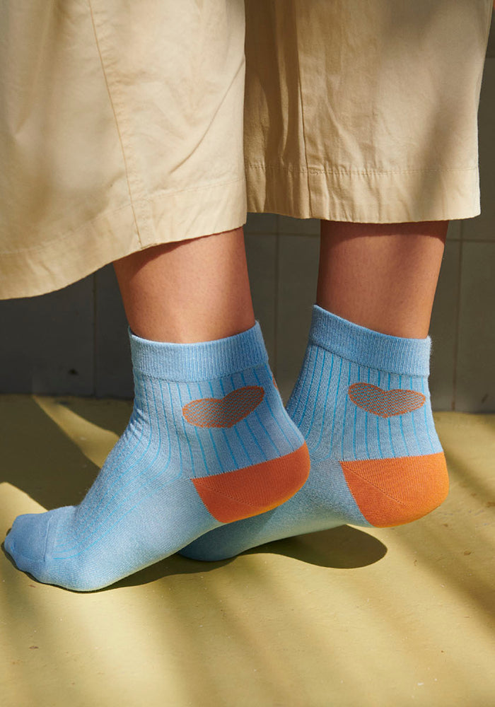 Șosete extrafine din bambus și bumbac - Minna Blue Bell