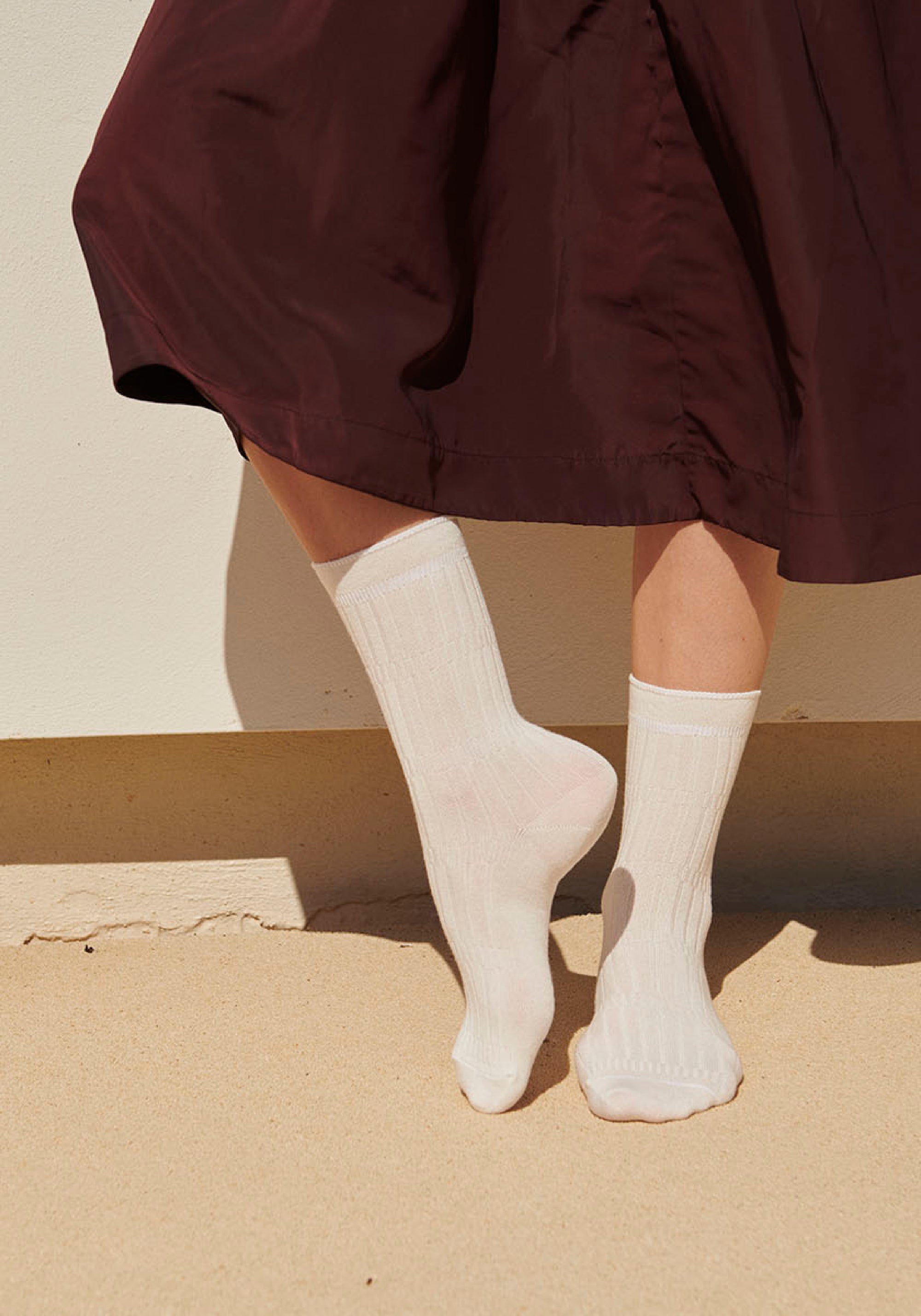 Șosete extrafine din bambus - Ursula Snow White