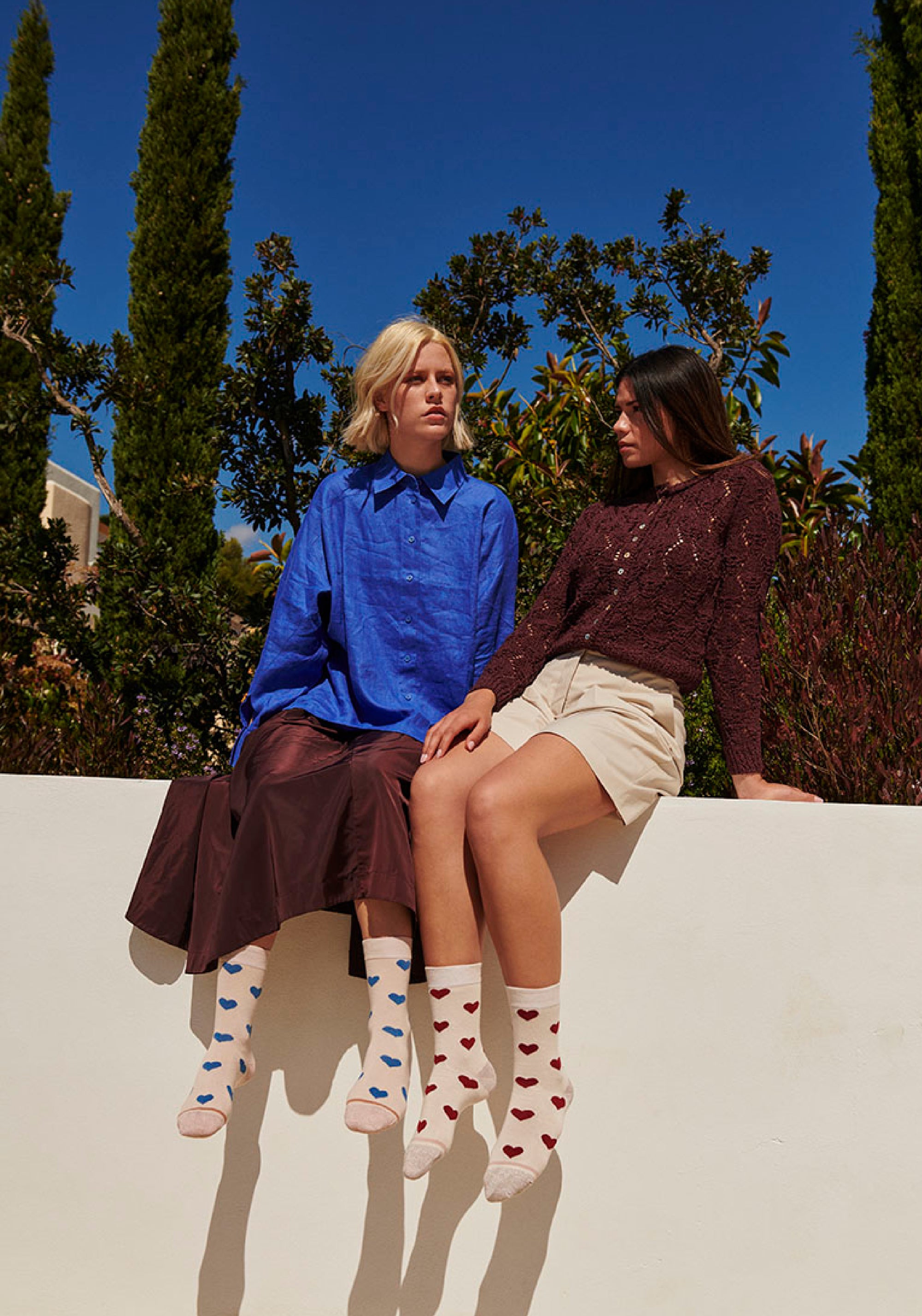 Șosete extrafine din bumbac - Ada Pink Champagne