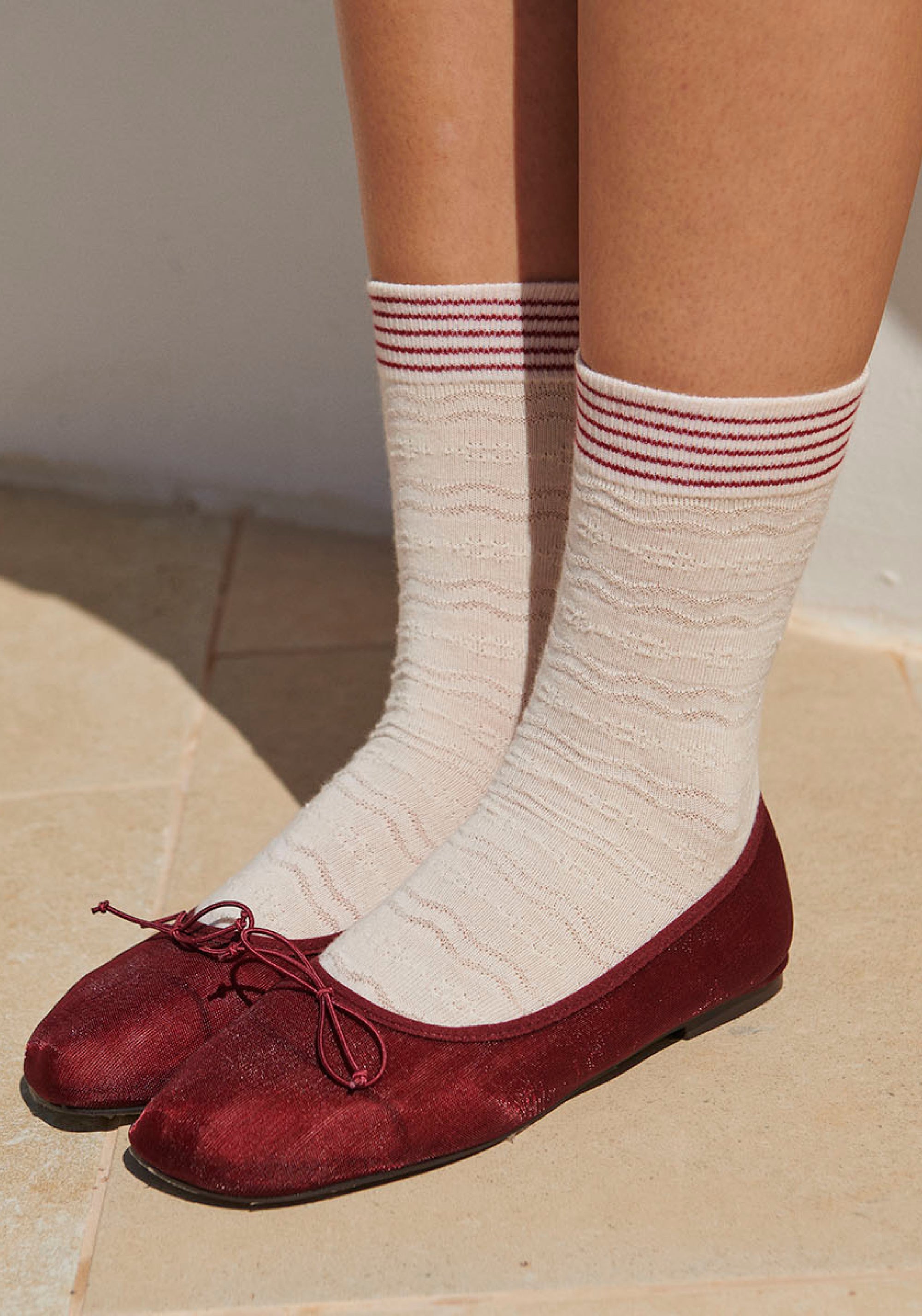 Șosete extrafine din bumbac - Ane Cream