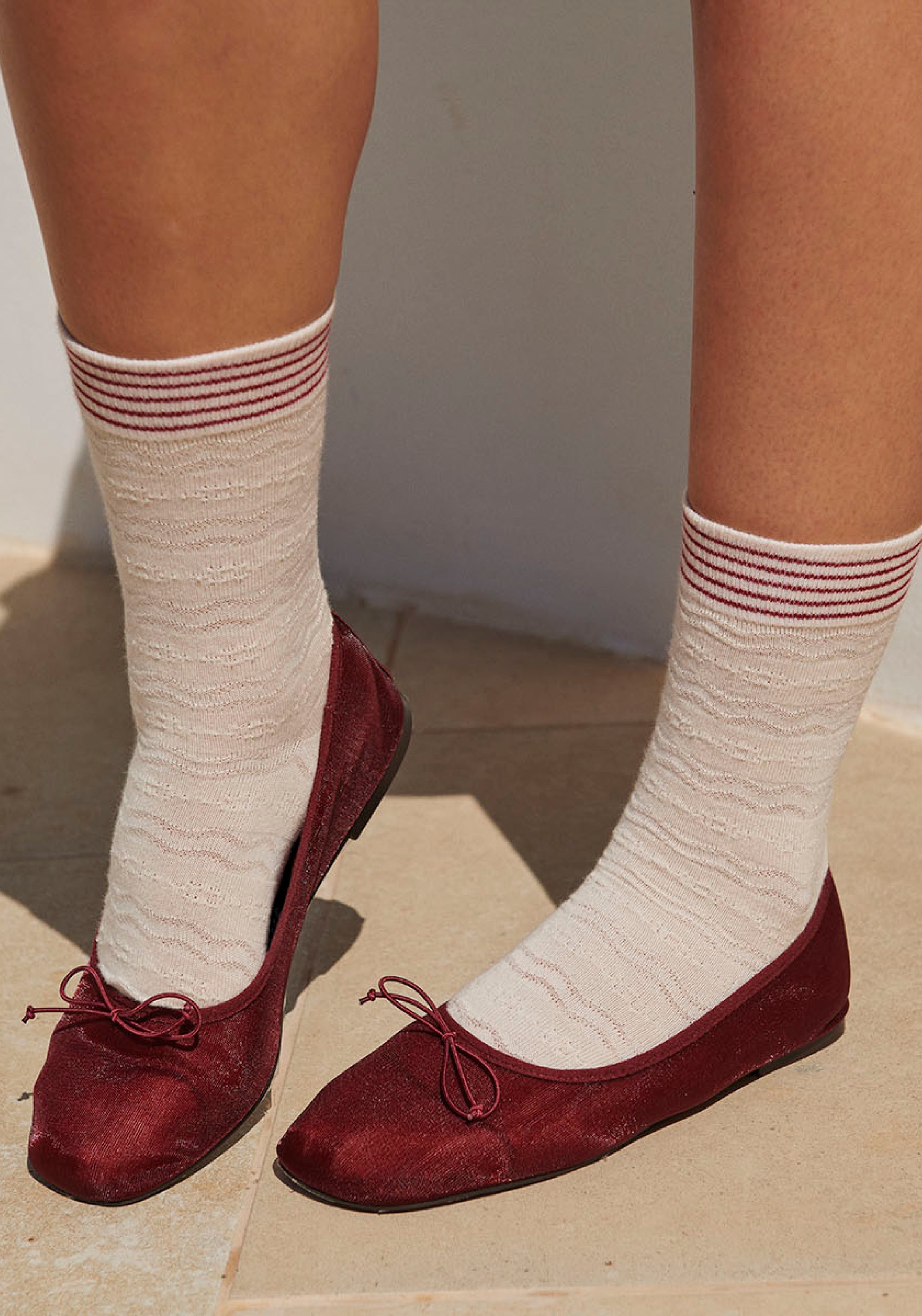 Șosete extrafine din bumbac - Ane Cream