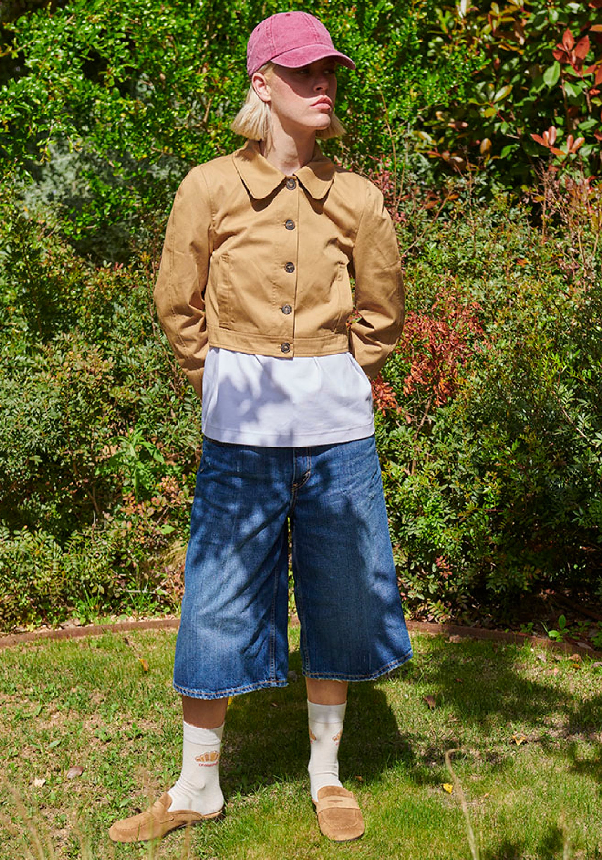 Șosete extrafine din bumbac - Camille Cream