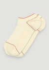 Șosete extrafine din bumbac - Footie Beth Cream