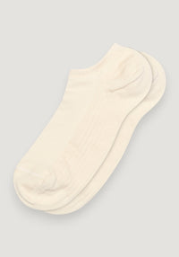 Șosete extrafine din bumbac - Footie Britta Cream