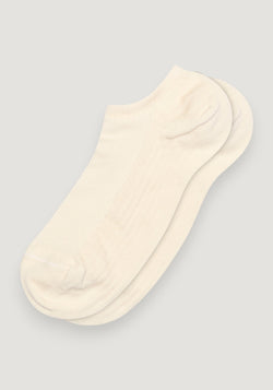 Șosete extrafine din bumbac - Footie Britta Cream