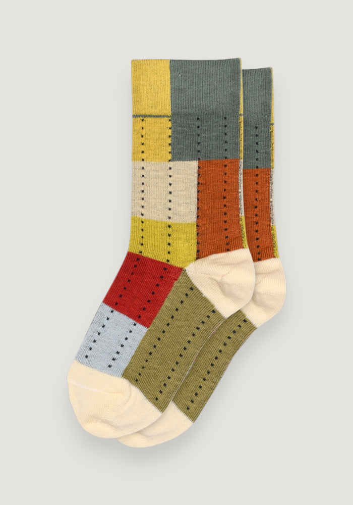 Șosete extrafine din bumbac - Re-stock Ecru