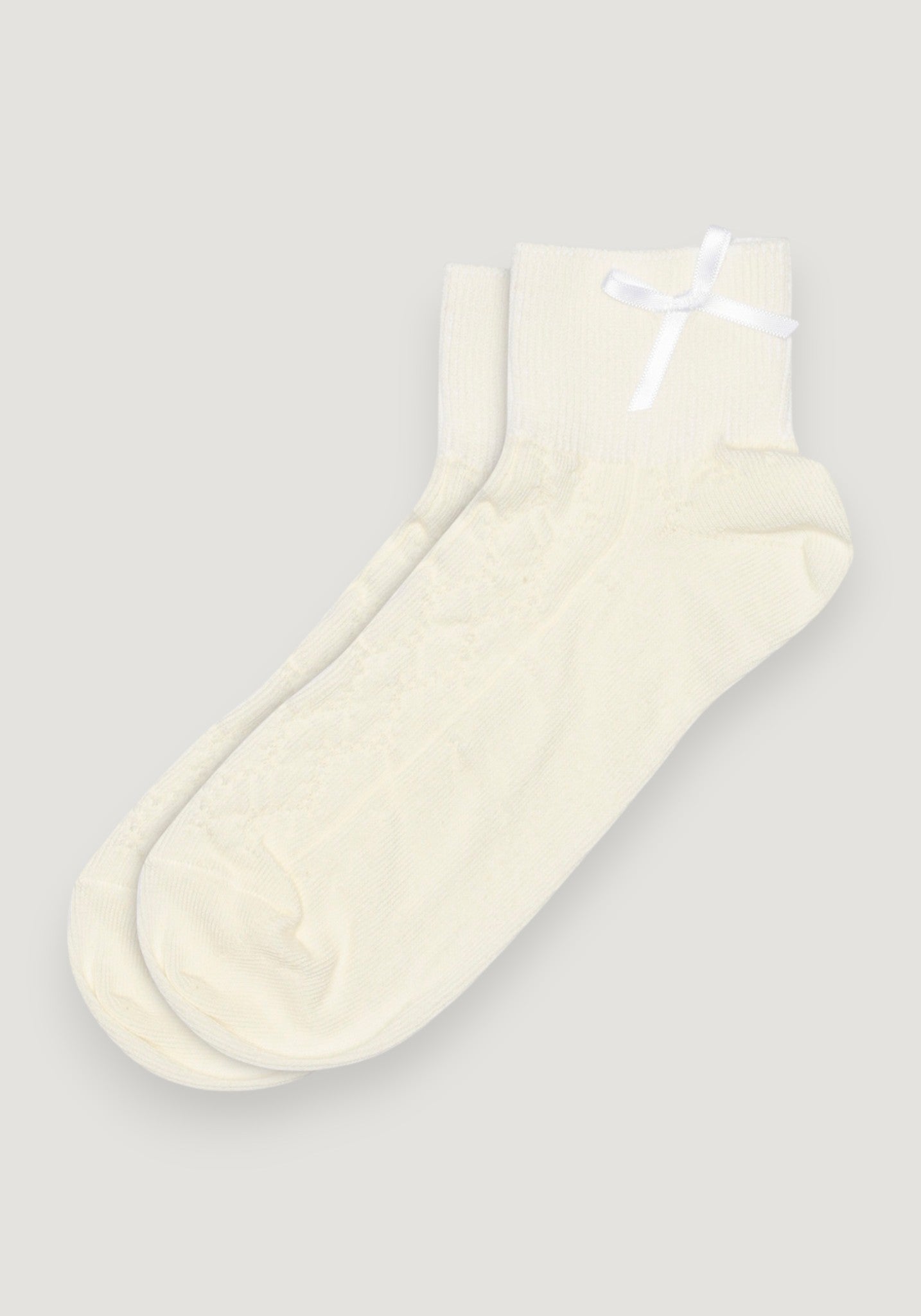 Șosete extrafine din bumbac - Una Snow White