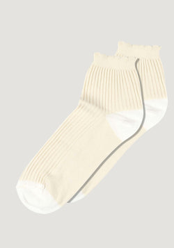 Șosete extrafine femei din bumbac - Vivian Cream mp Woman HipHip.ro