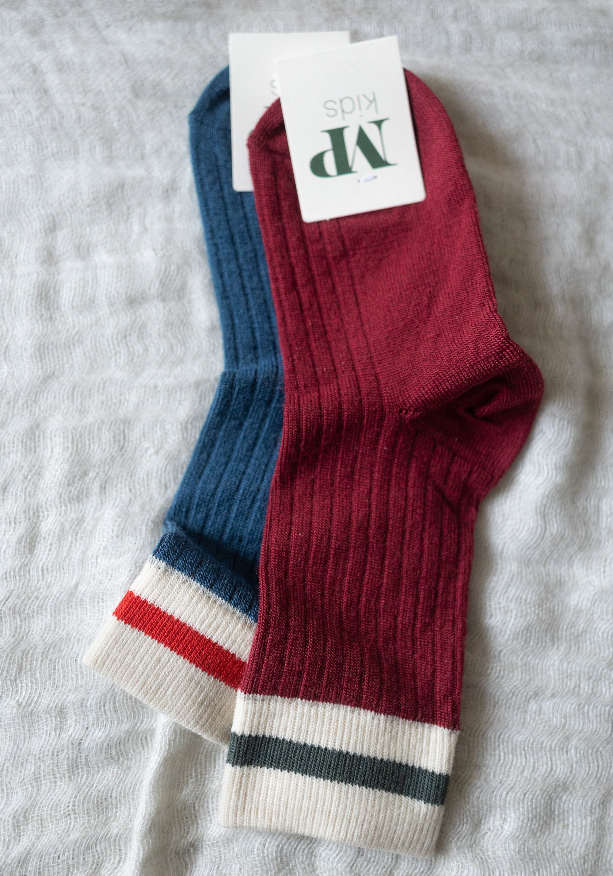 Șosete extrafine din lână merinos - Benny Karanda Red