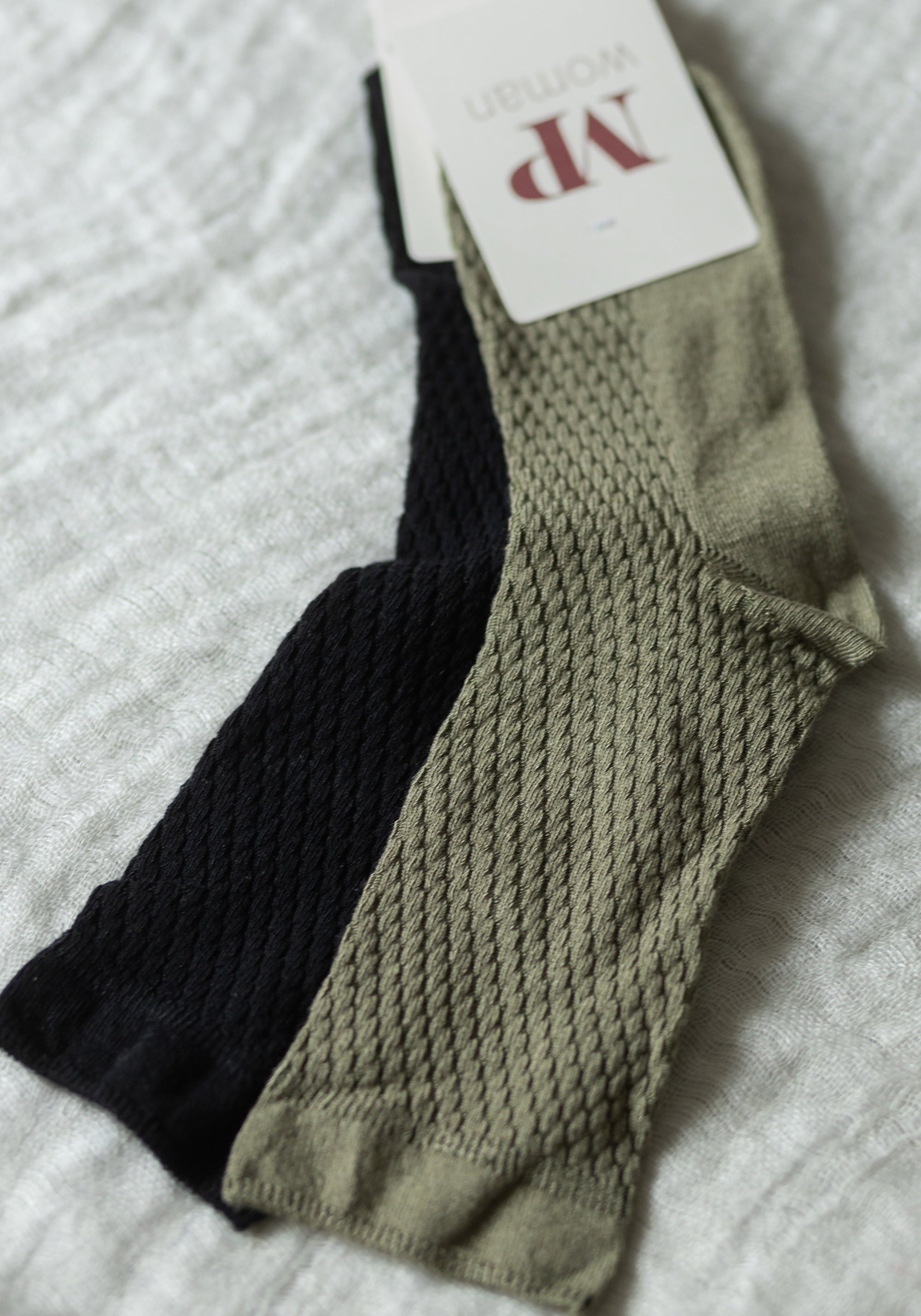 Șosete extrafine femei din bambus - Greta Deep Lichen Green