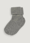 Șosete extrafine lână merinos - Turn Down Grey