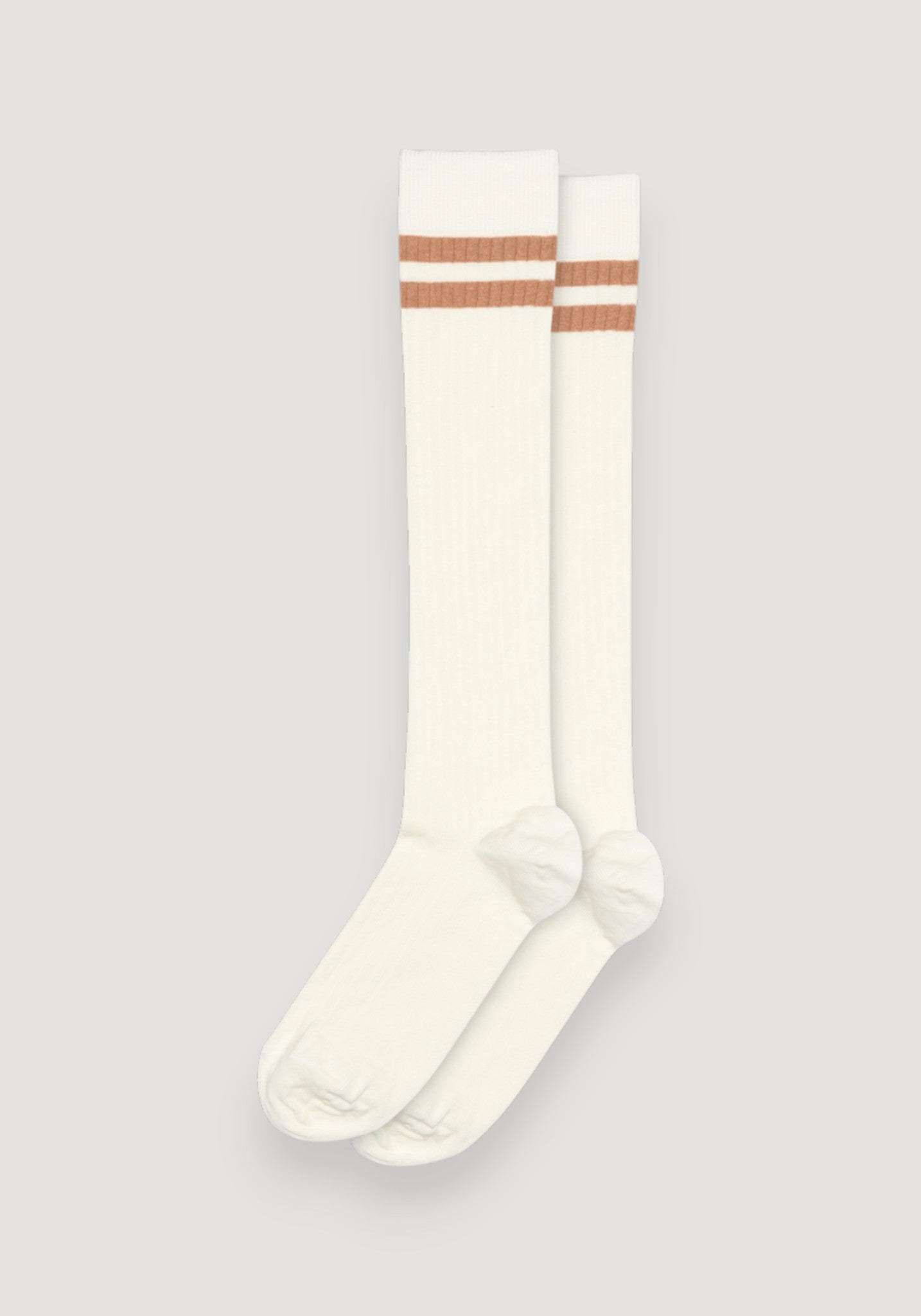 Șosete extrafine Rib din bumbac - Knee Dicte Snow White