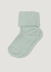 Șosete extrafine bumbac - Turn Down Gray Mist