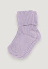 Șosete extrafine Rib din bumbac - Turn Down Lavender Sky