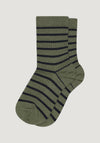 Șosete extrafine din lână merinos - Viggy Olivine