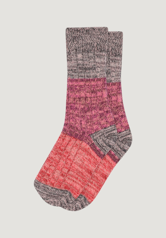 Șosete groase din bumbac (copii și femei) - Re-stock Pink Rose