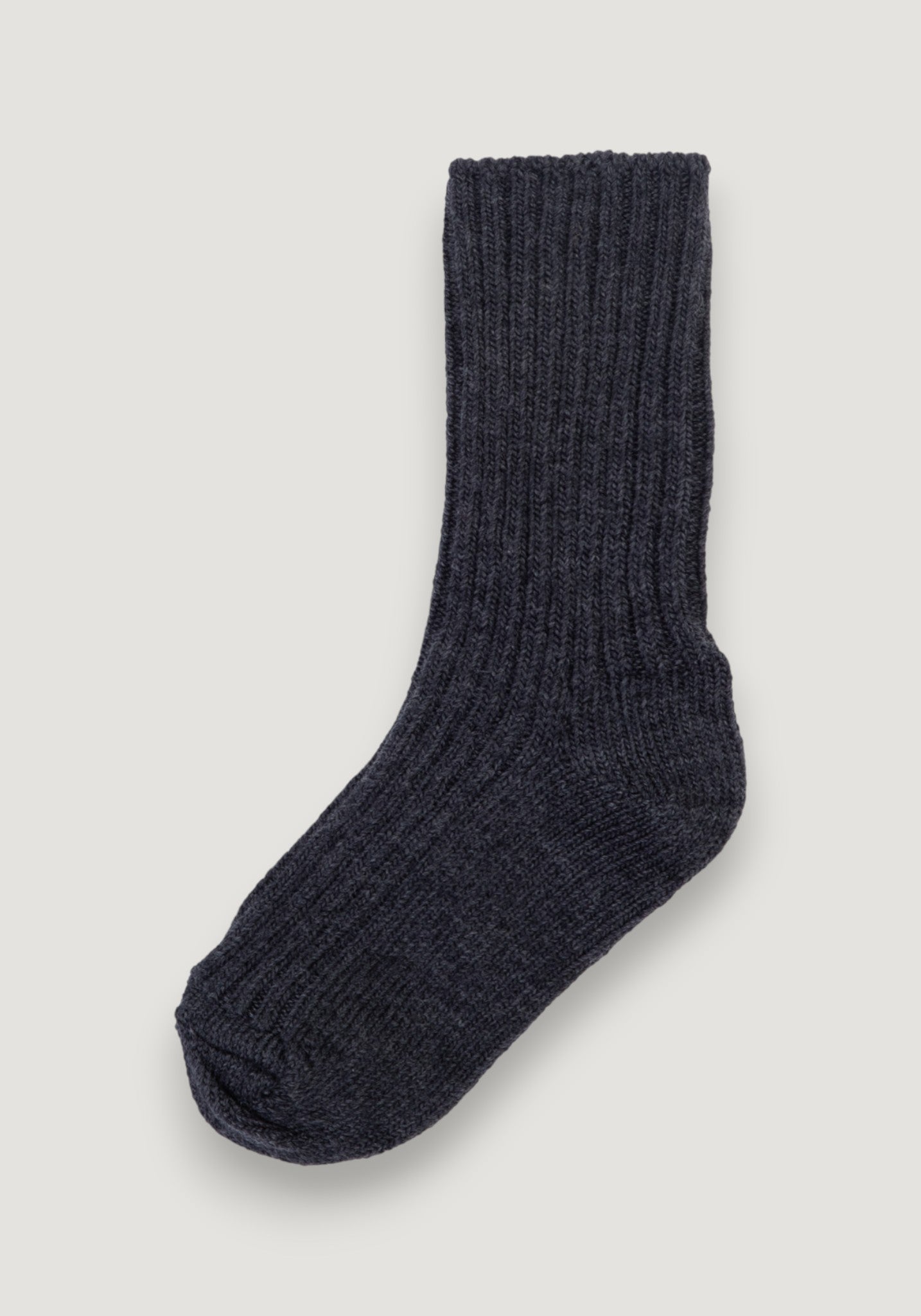 Șosete groase din lână merinos (copii și adulți) - Grey Melange