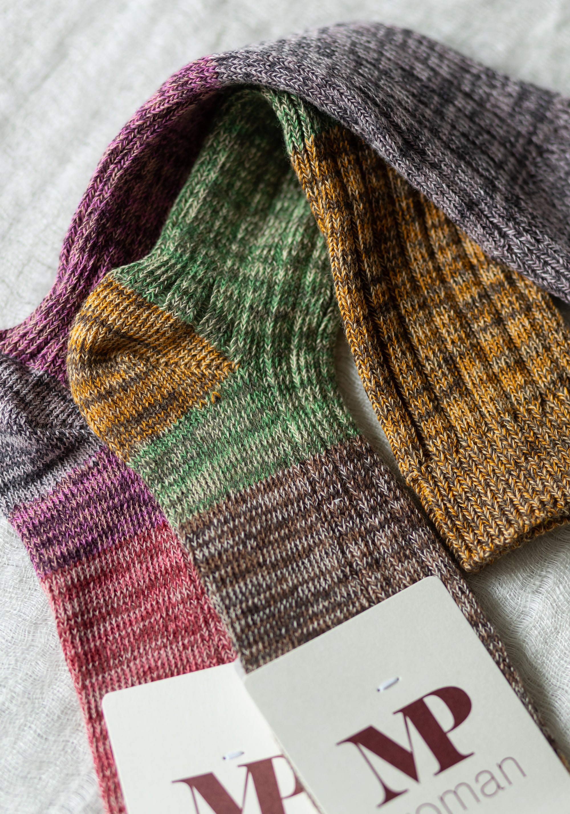 Șosete groase femei din bumbac - Re-stock Pink Rose