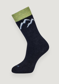 Șosete Outdoor adulți groase din lână merinos - Knee Lois Green Hirsch Sport HipHip.ro