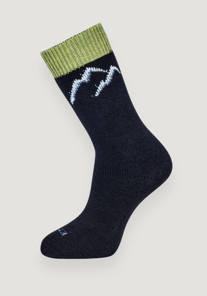 Șosete Outdoor adulți groase din lână merinos - Knee Lois Green Hirsch Sport HipHip.ro