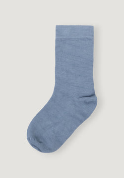 Șosete Plain extrafine din bambus (copii și adulți) - Blue
