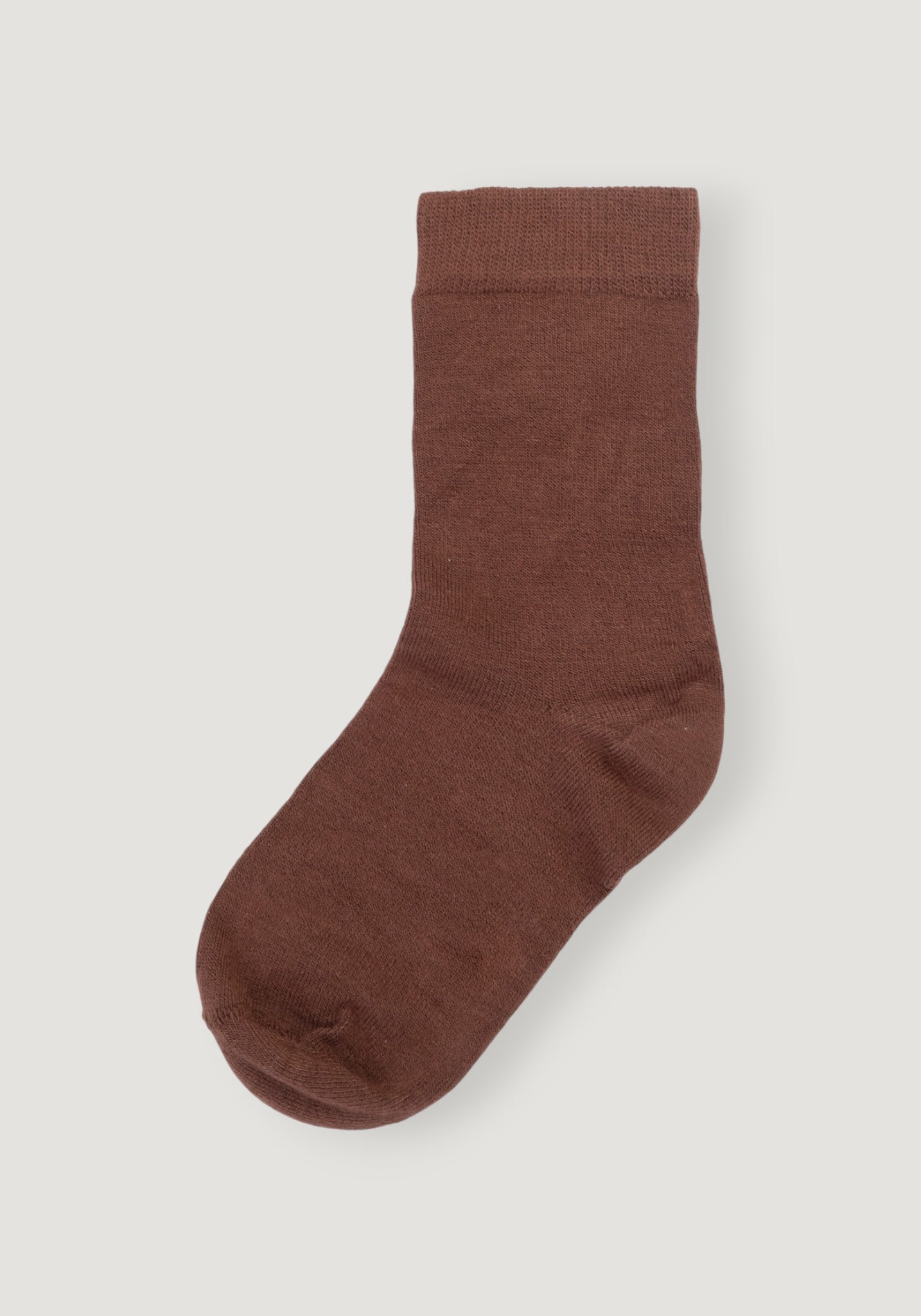 Șosete Plain extrafine din bambus (copii și adulți) - Brown