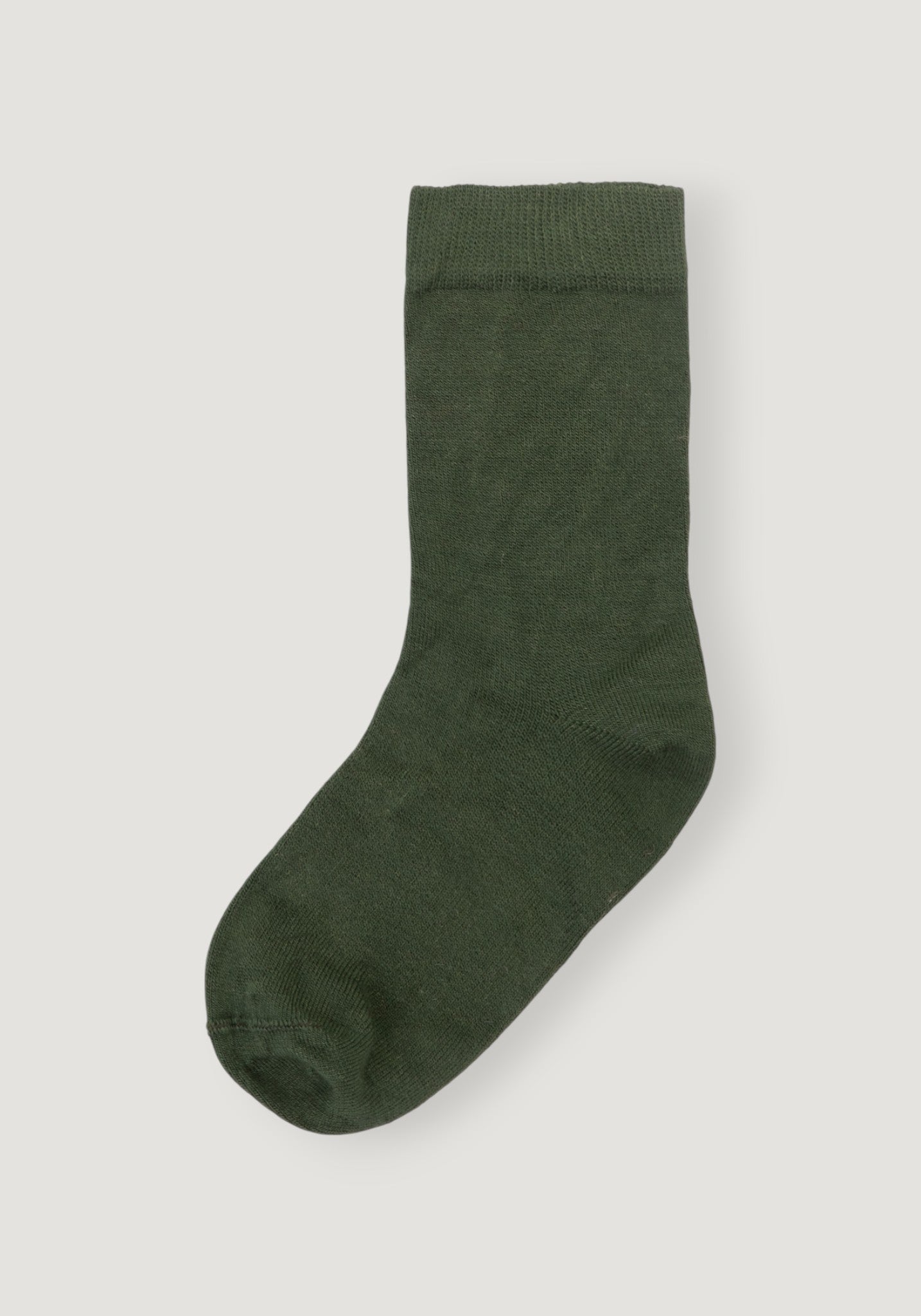 Șosete Plain extrafine din bambus (copii și adulți) - Green