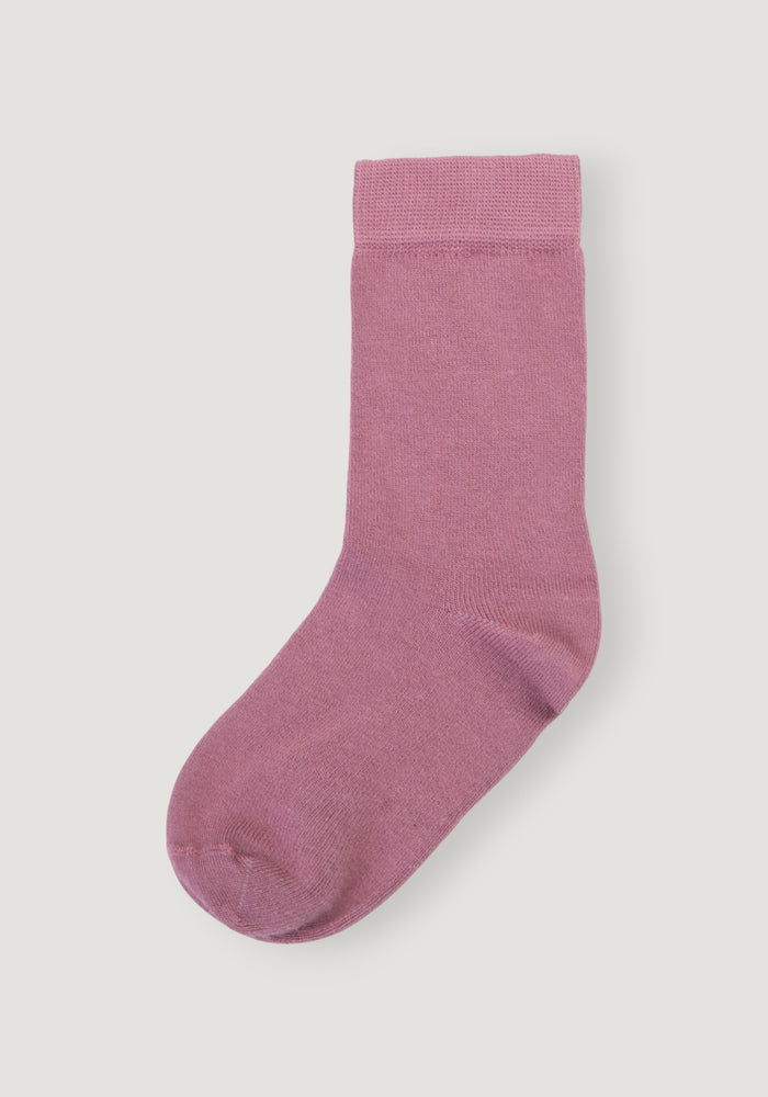 Șosete Plain extrafine din bambus (copii și femei) - Rose