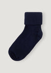 Șosete Rib extrafine din bambus (copii și femei) - Navy