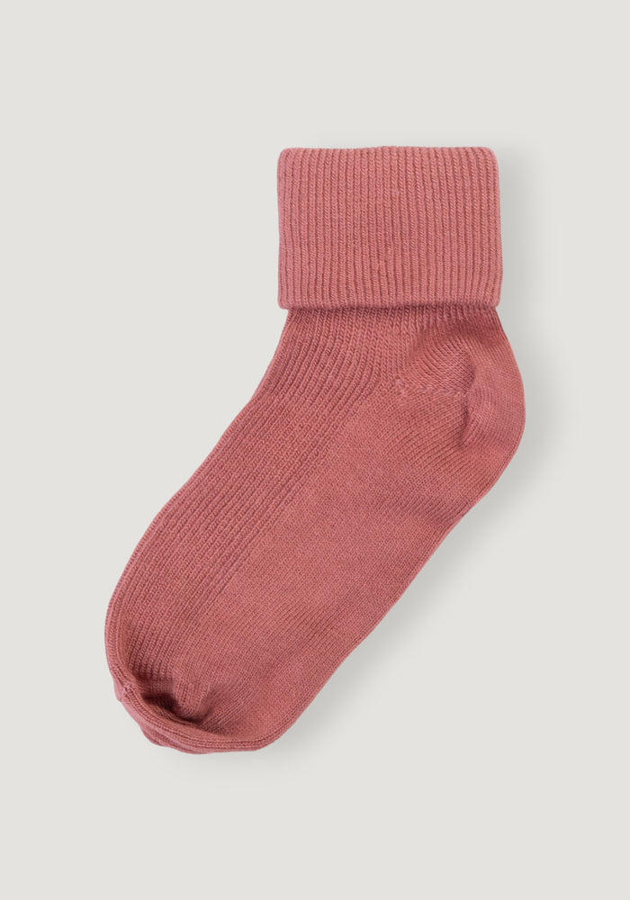 Șosete Rib extrafine din bambus (copii și femei) - Rose