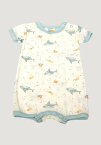 Summersuit lână de vară - Sea Light Blue Joha HipHip.ro
