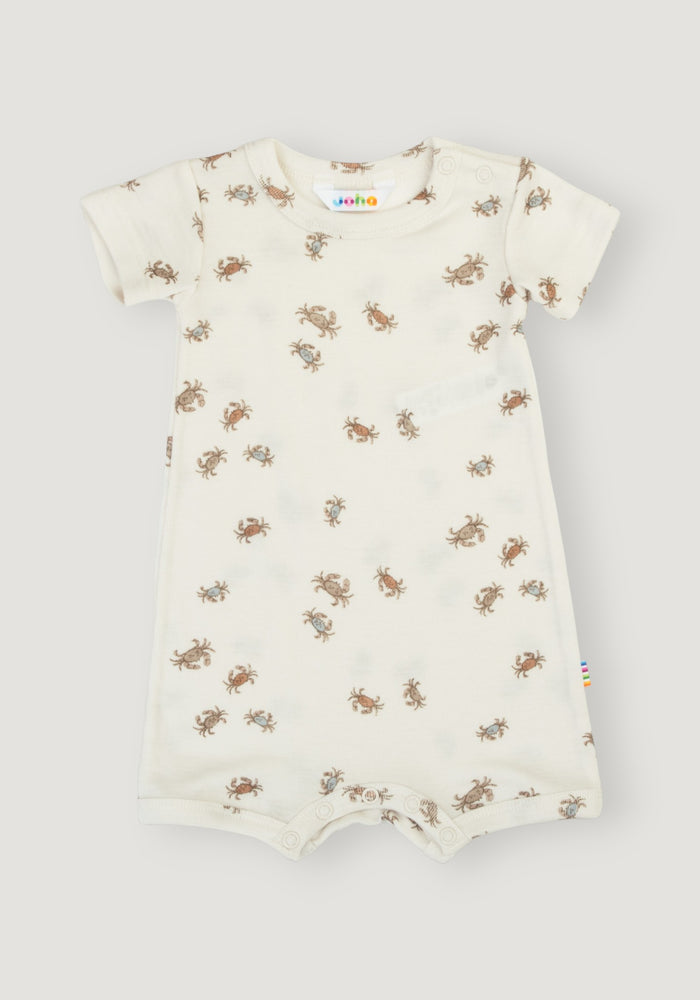 Summersuit din lână merinos și mătase - Crab