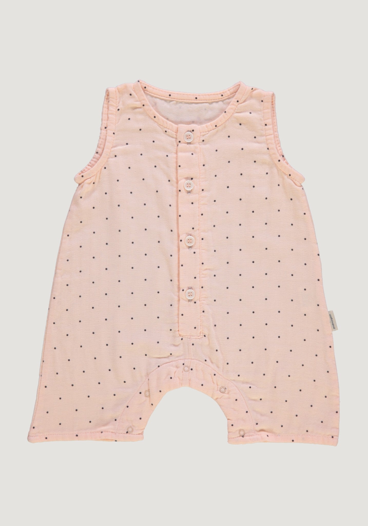 Summersuit din muselină dublă de bumbac - Poivre Points Bellini
