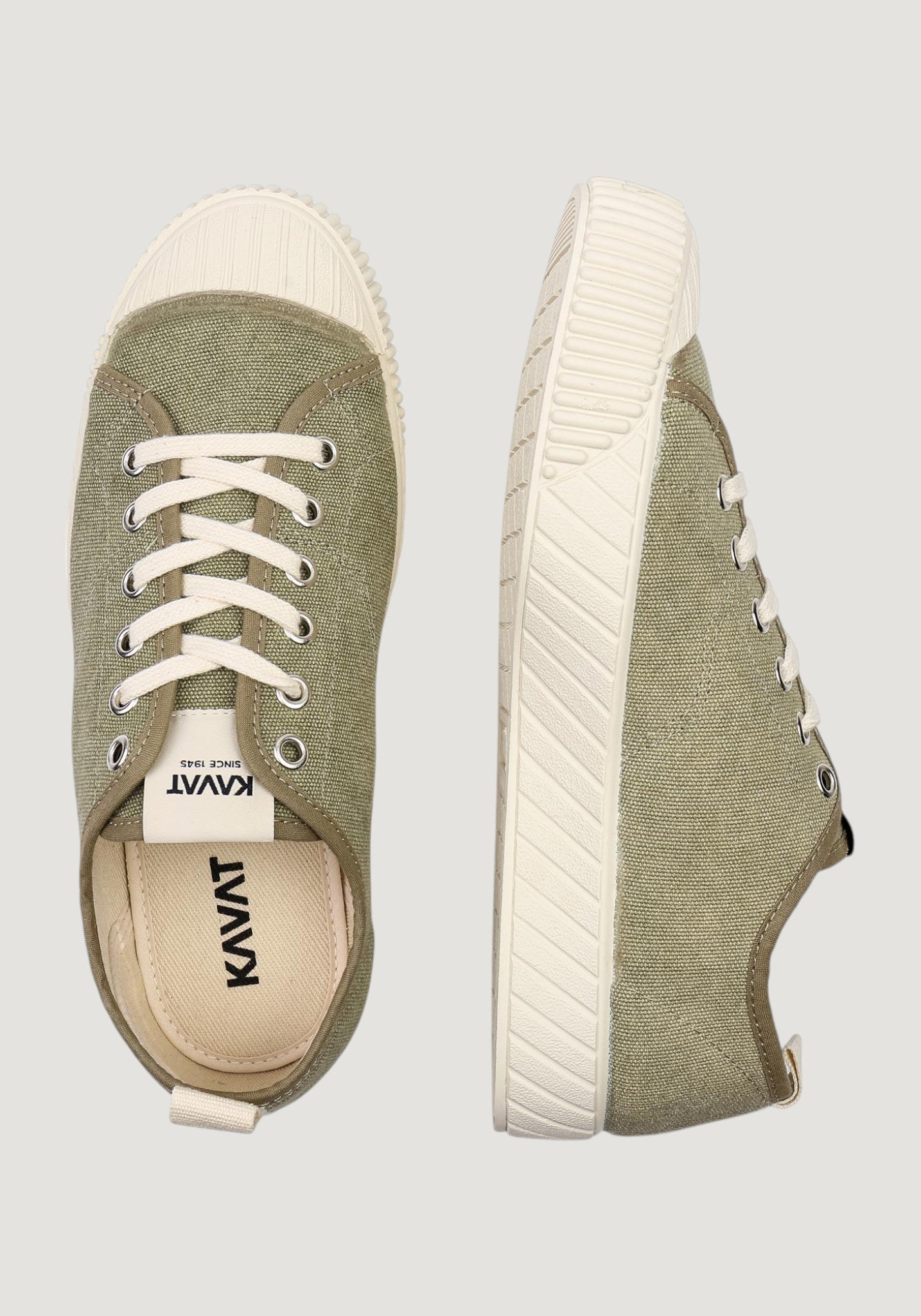 Teniși femei bumbac - Lindbacka Pale Khaki