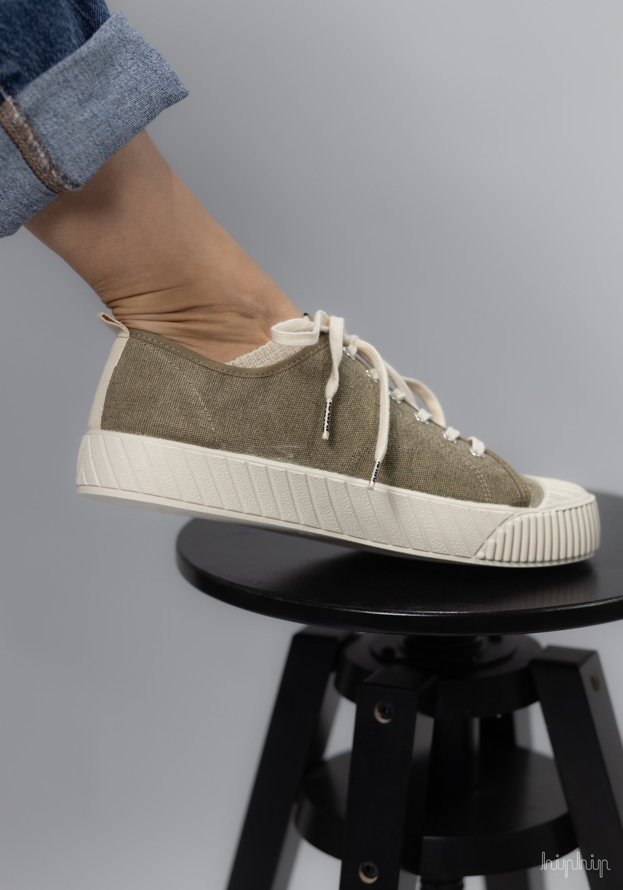 Teniși adulți bumbac - Lindbacka Pale Khaki