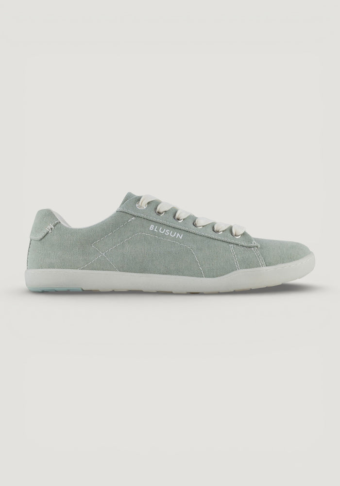 Teniși Barefoot din bumbac - BLSN-103W Frosty Green
