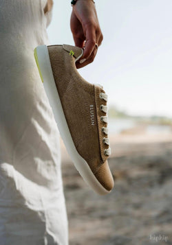 Teniși Barefoot din bumbac - Camel