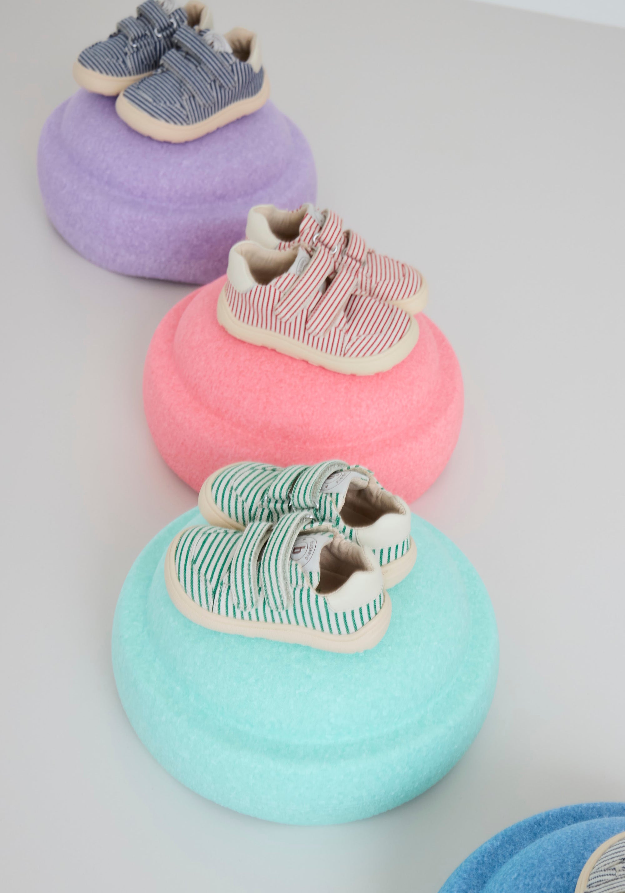 Teniși Barefoot din bumbac - Skipper Green