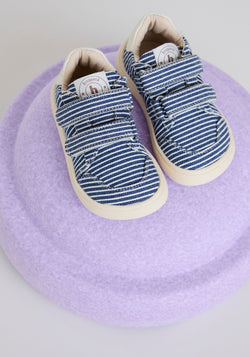 Teniși Barefoot din bumbac - Skipper Navy