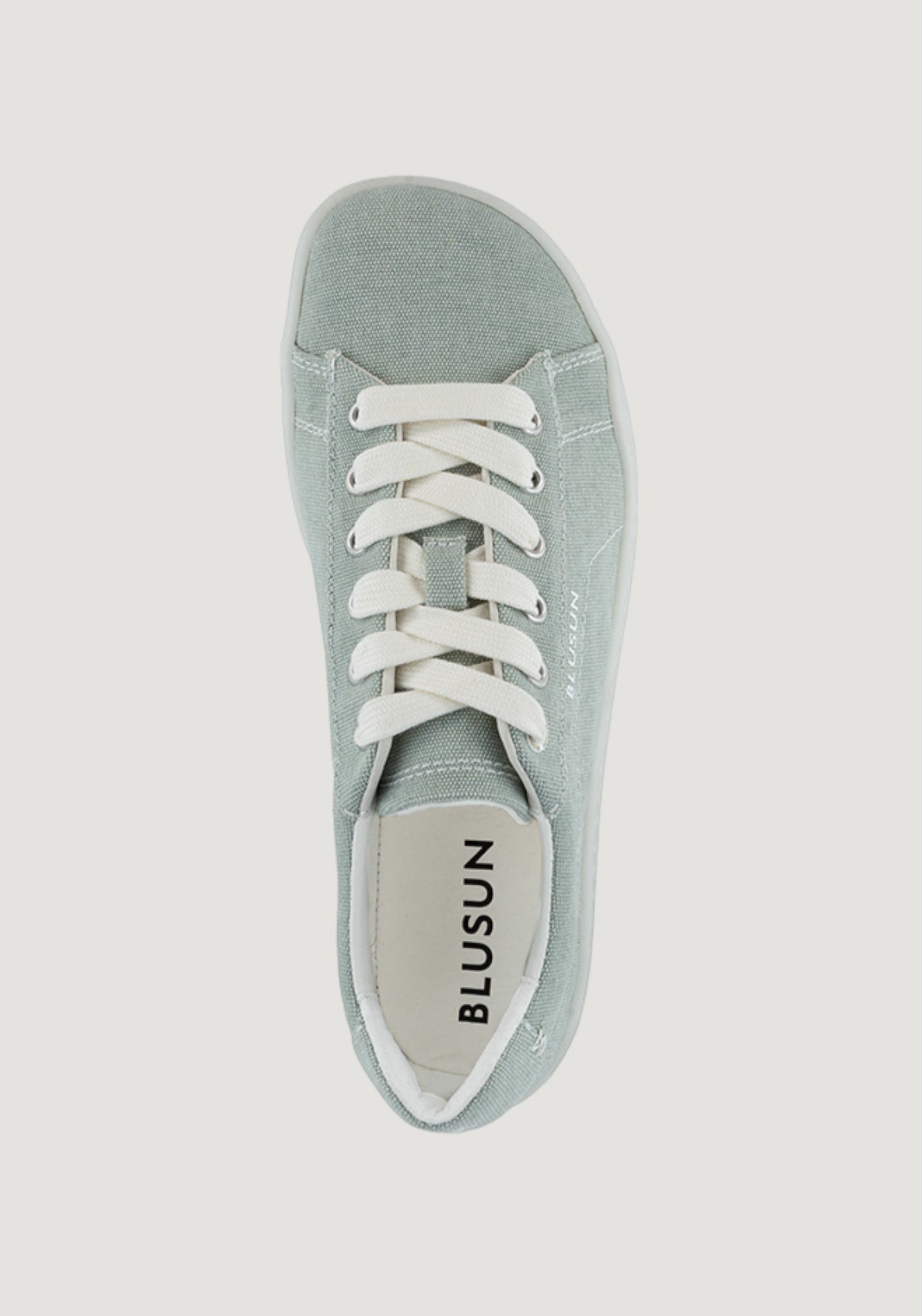 Teniși Barefoot femei din bumbac - Frosty Green