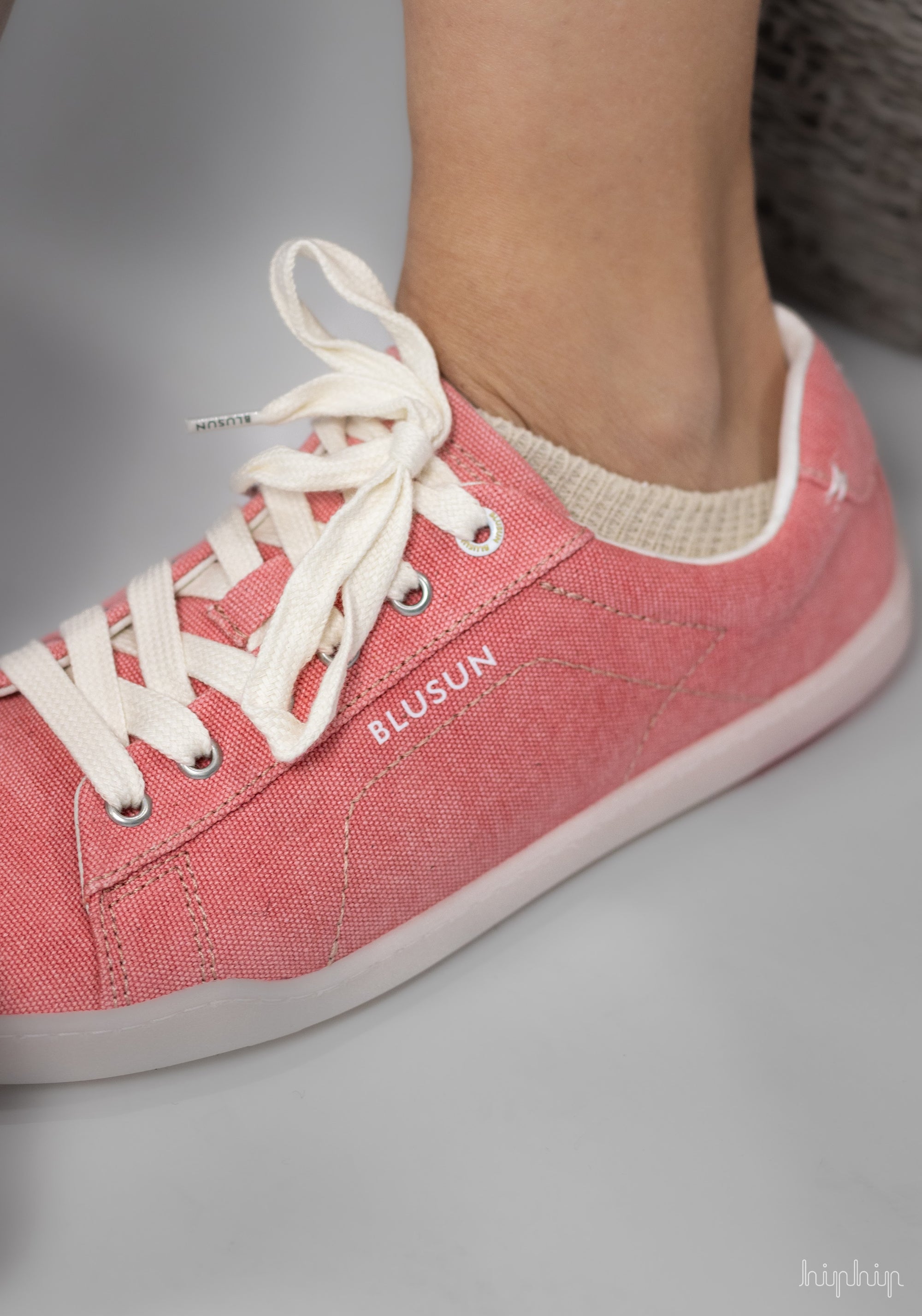 Teniși Barefoot femei din bumbac - Pink