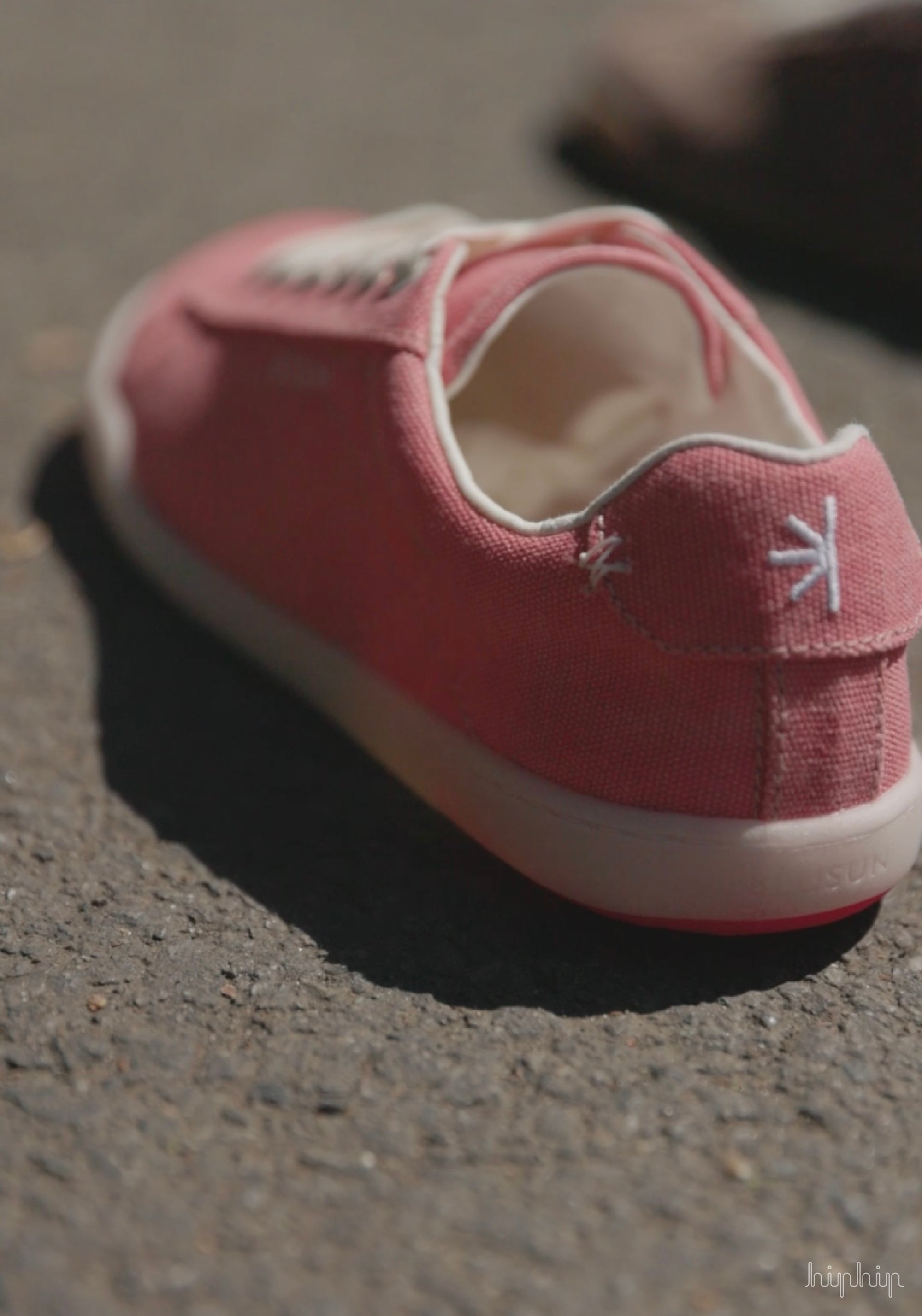 Teniși Barefoot femei din bumbac - Pink