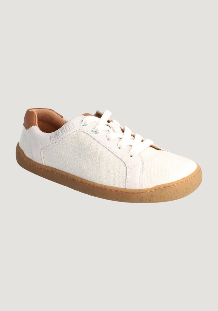Sneakers Barefoot femei Sneaker Style White/Hazelnut