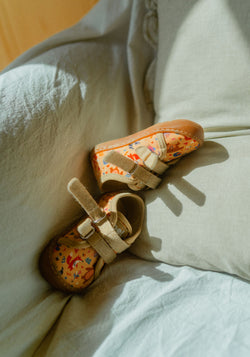 Teniși Barefoot Wide din bumbac - Dud Bear Yellow