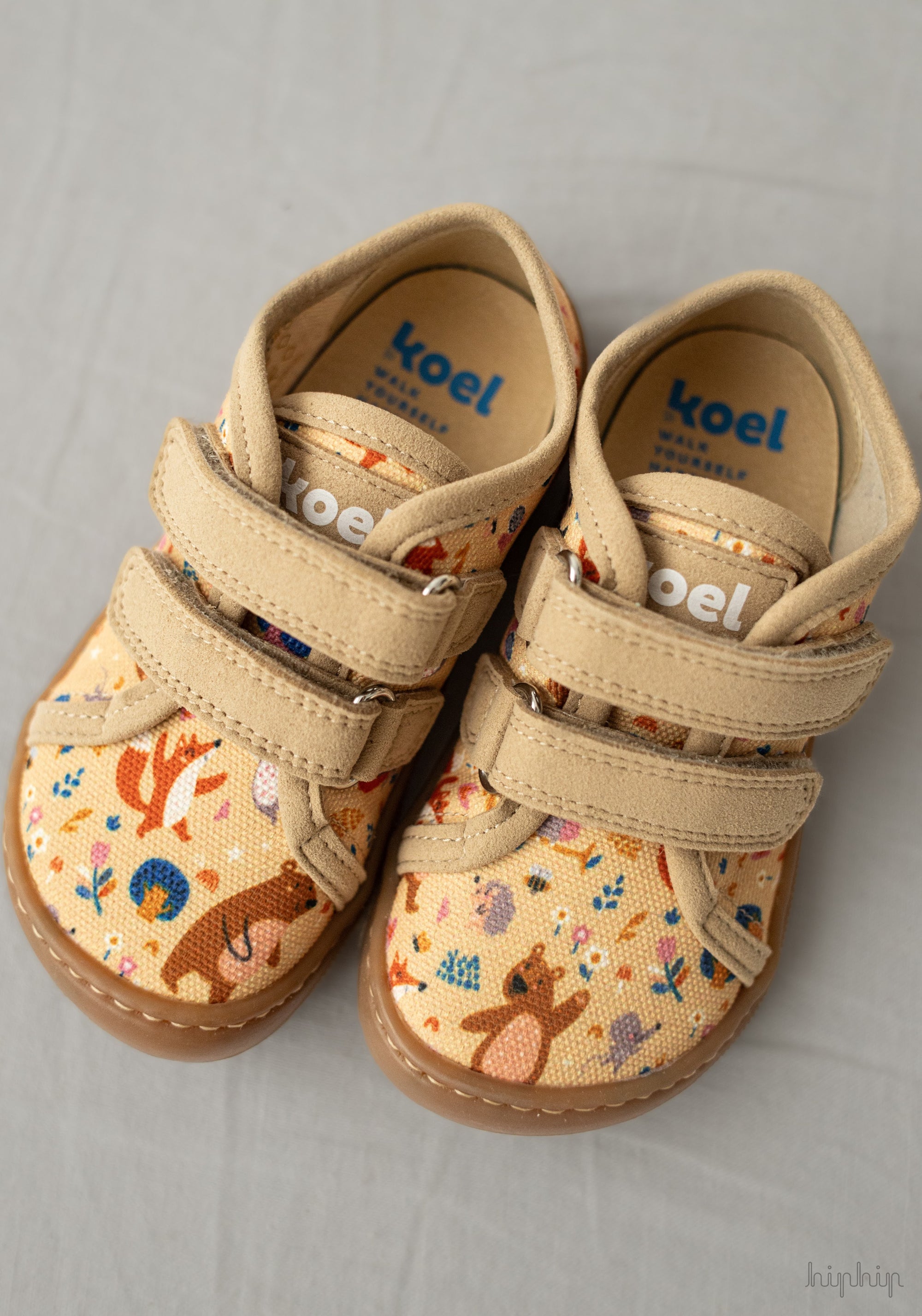 Teniși Barefoot Wide din bumbac - Dud Bear Yellow