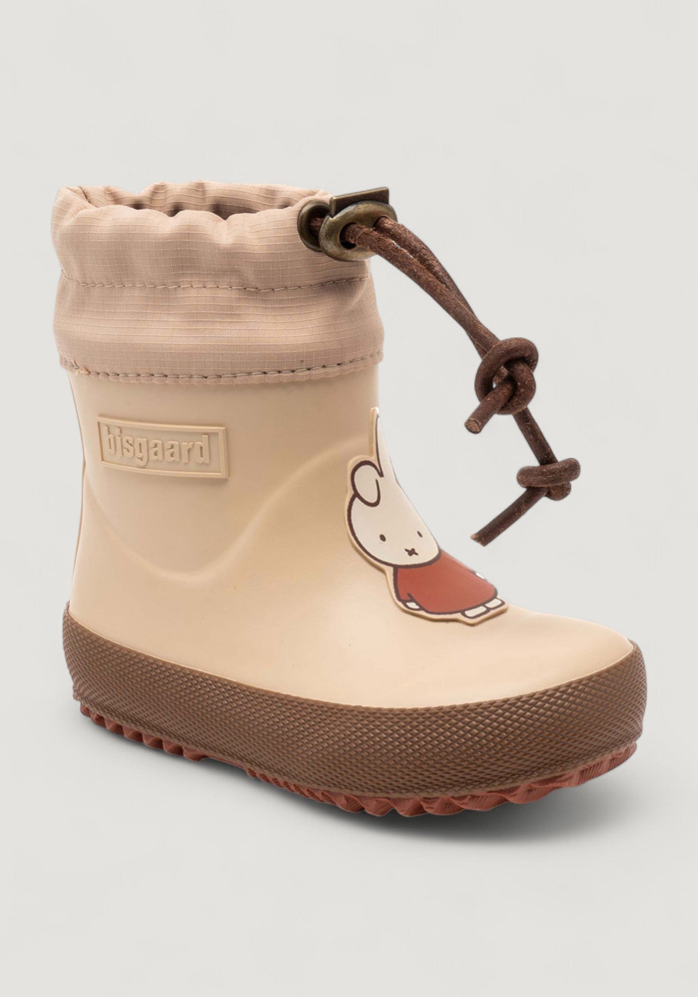 Thermo Cizme de cauciuc îmblănite First Step - Miffy Cream