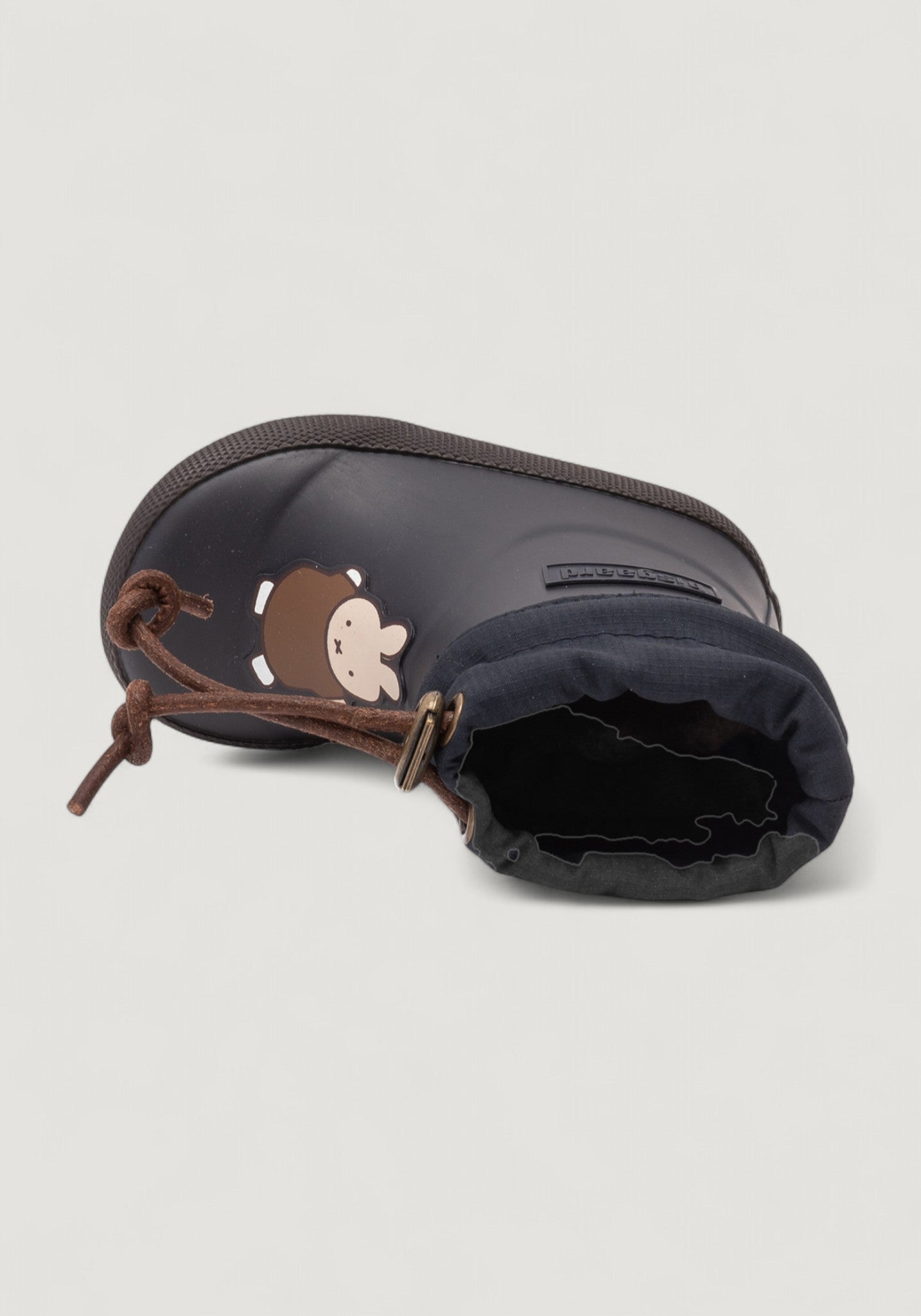 Thermo Cizme de cauciuc îmblănite First Step - Miffy Dark Navy