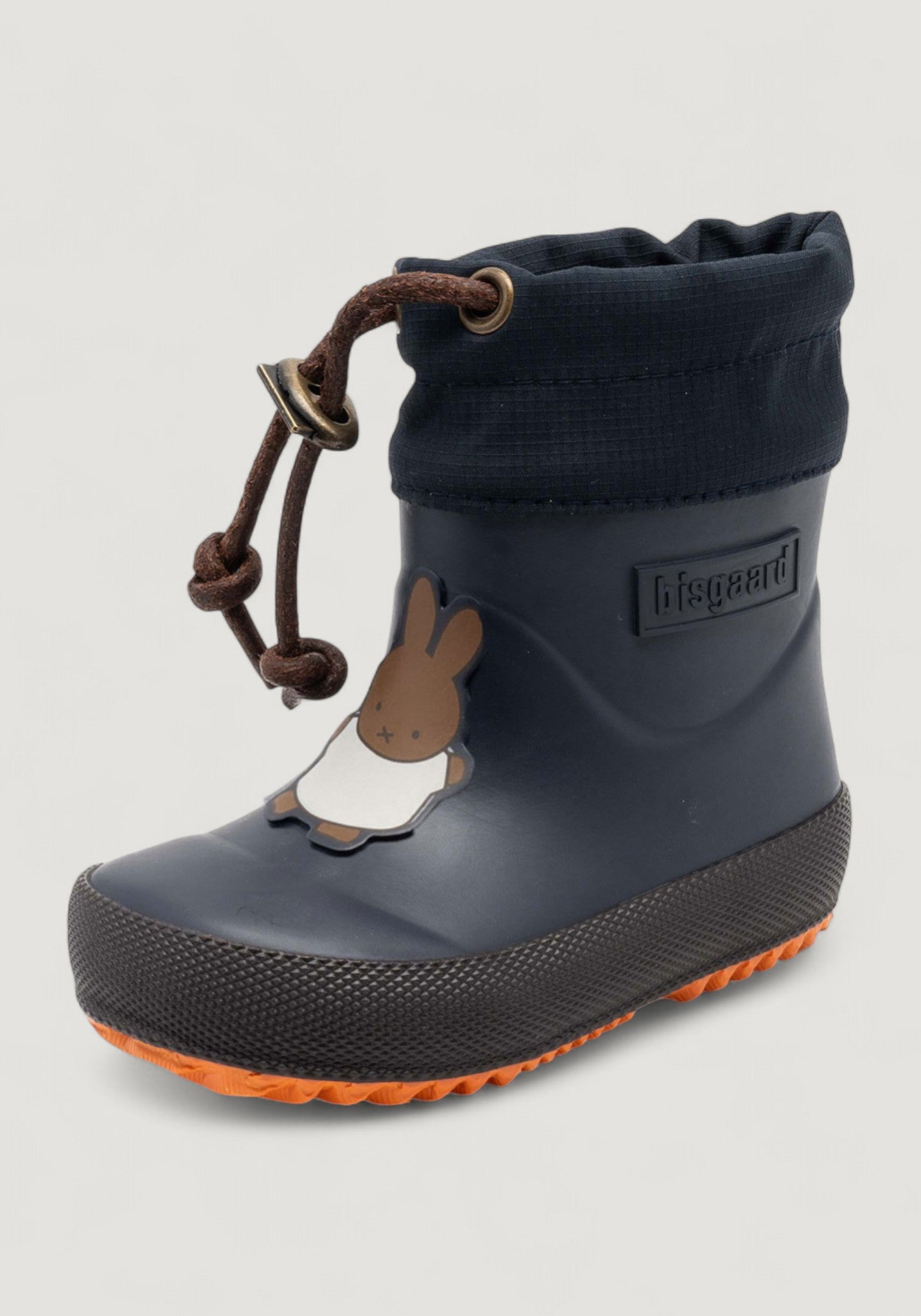 Thermo Cizme de cauciuc îmblănite First Step - Miffy Dark Navy