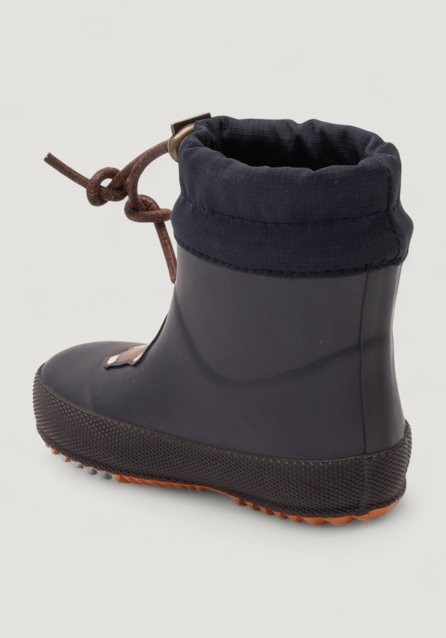 Thermo Cizme de cauciuc îmblănite First Step - Miffy Dark Navy